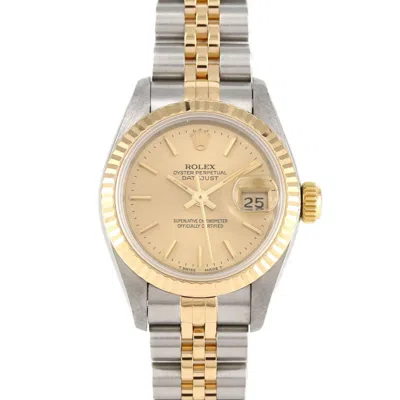 Pre-owned Rolex Stainless Steel Yellow Gold Wristwatch ()