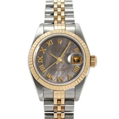 Pre-owned Rolex Stainless Steel Yellow Gold Wristwatch () In Multi