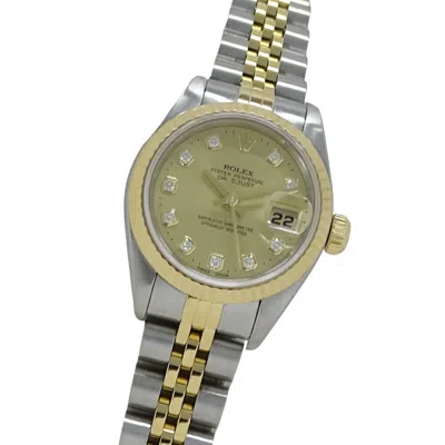 Pre-owned Rolex Stainless Steel Yellow Gold Wristwatch ()