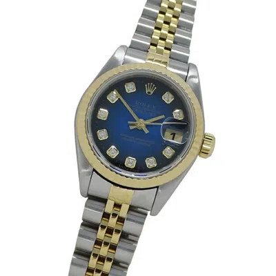 Pre-owned Rolex Stainless Steel Yellow Gold Wristwatch () In Multi