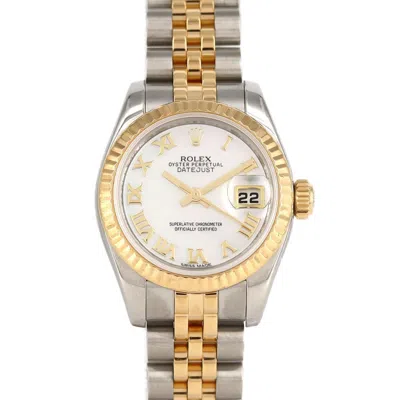 Pre-owned Rolex Stainless Steel Yellow Gold Wristwatch () In Multi