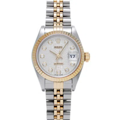 Pre-owned Rolex Stainless Steel Yellow Gold Wristwatch () In Multi