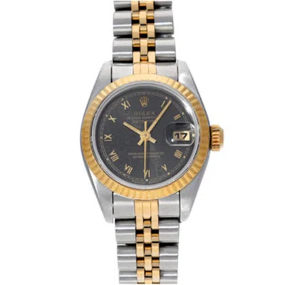 Pre-owned Rolex Stainless Steel Yellow Gold Wristwatch () In Multi