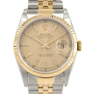 Pre-owned Rolex Stainless Steel Yellow Gold Wristwatch () In Multi