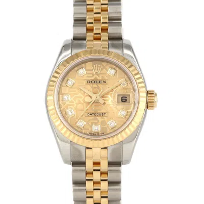 Pre-owned Rolex Stainless Steel Yellow Gold Wristwatch () In Multi