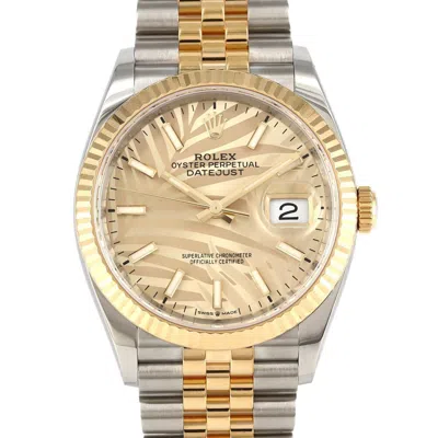 Pre-owned Rolex Stainless Steel Yellow Gold Wristwatch () In Multi