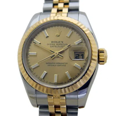 Pre-owned Rolex Stainless Steel Yellow Gold Wristwatch () In Multi