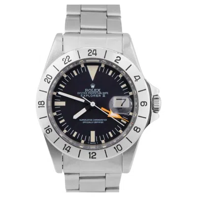 Pre-owned Rolex Steve Mcqueen Explorer Ii "freccione" Ref. #1655 Straight Hand Watch, 1971 In Multi