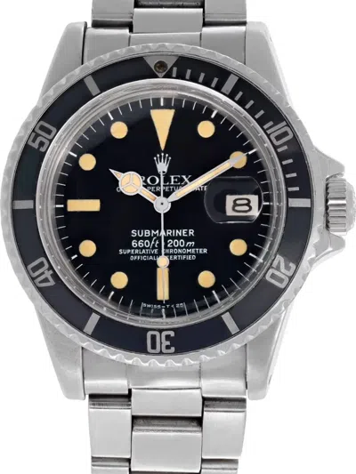 Pre-owned Rolex Submariner 40mm In Black