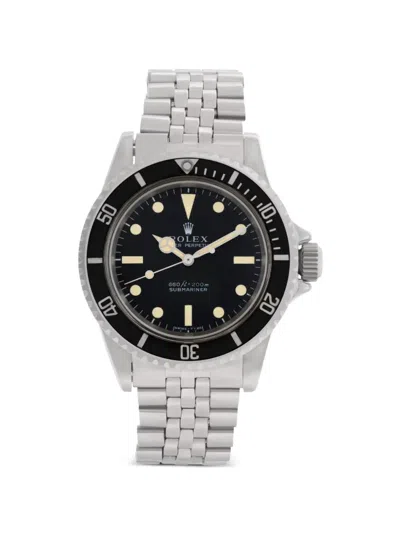 Pre-owned Rolex Submariner 40mm Diving Watch In Black