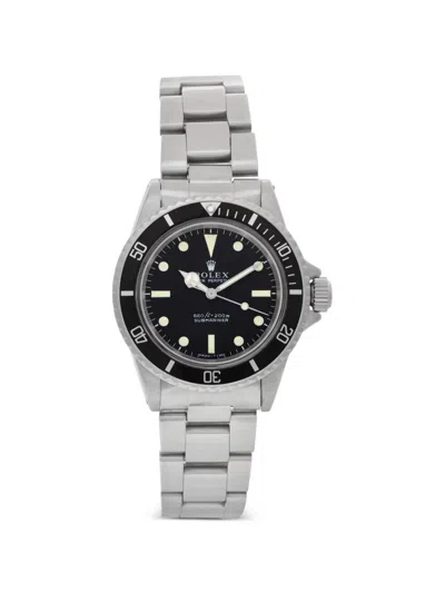 Pre-owned Rolex Submariner 40mm Diving Watch In Black