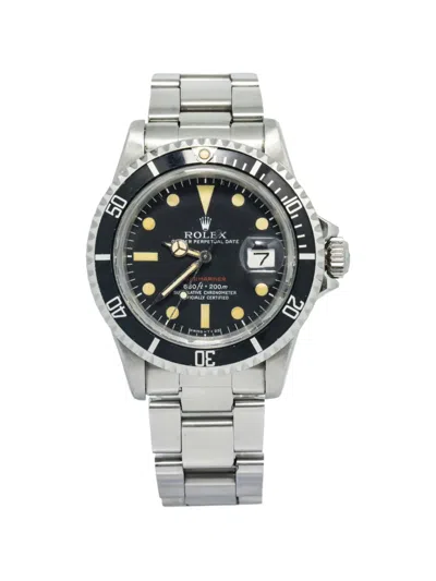 Pre-owned Rolex Submariner 40mm Watch In Black