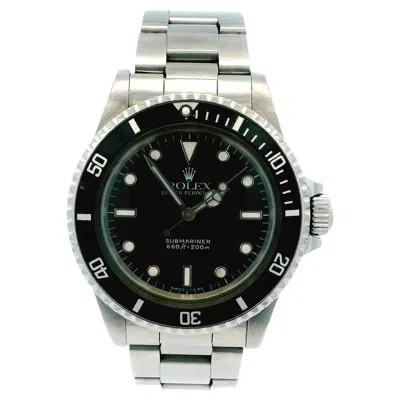 Pre-owned Rolex Submariner 5513 No Date Watch & Box In Multi