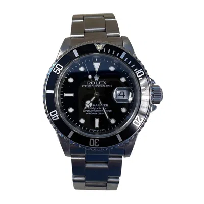 Pre-owned Rolex Submariner Date 16610 In Multi