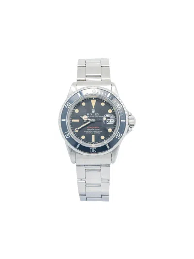Pre-owned Rolex Submariner Date 40mm In Black