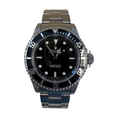 Pre-owned Rolex Submariner (no Date) Certified 14060m In Multi