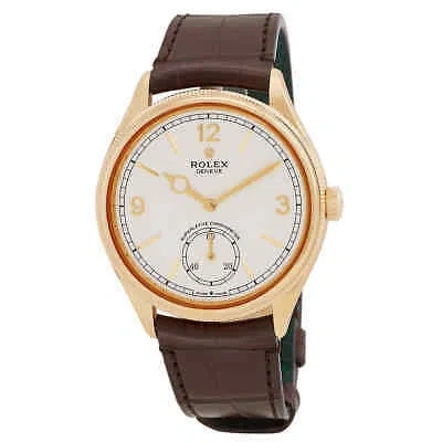 Pre-owned Rolex The Perpetual 1908 18 Kt Yellow Gold Watch 52508-0006