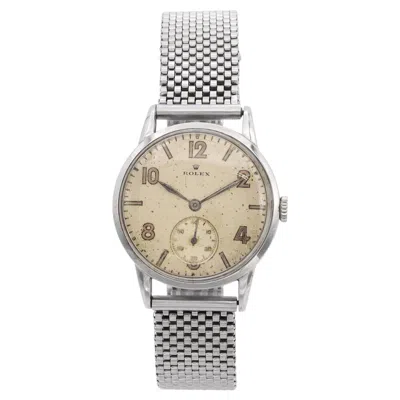 Pre-owned Rolex Vintage 1954  Small Second Manual Wind Watch Ref. 3882 In Multiple