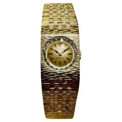 Pre-owned Rolex Vintage Ladies  Precision 18k Ref. #2604 1950's Champagne Dial, Cal. # 1400 In Multi