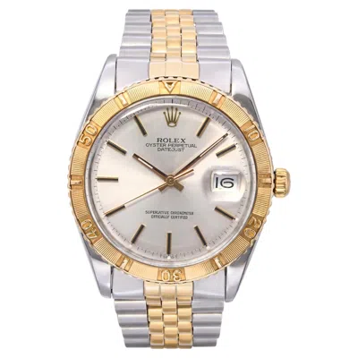 Pre-owned Rolex Vintage  Thunderbird Datejust 36mm Turn-o-graph Men's Watch Ref. 1625 In Multiple