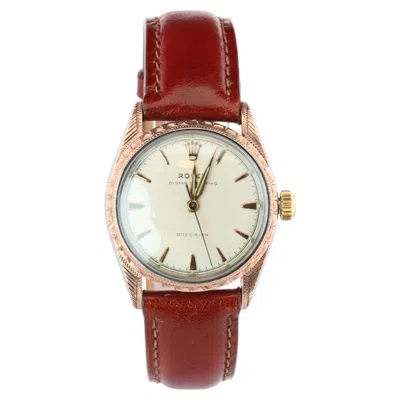 Pre-owned Rolex Vintage  Watch.  Oyster Speedking 5056 Ss And 9k Bezel. 30mm In Multiple