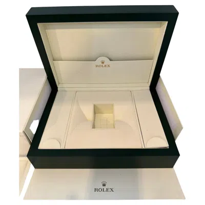 Pre-owned Rolex Watch Box, New Creme Empty Acs. Oyster Perpetual Daytona Gmt Datejust In Multi