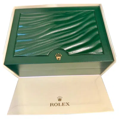Pre-owned Rolex Watch Box, New Creme Empty Acs. Oyster Perpetual Daytona Gmt Datejust New In Multi