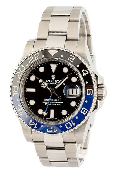 Rolex X Bob's Watches  Gmt-master Ii 116710ln In Stainless Steel & Black