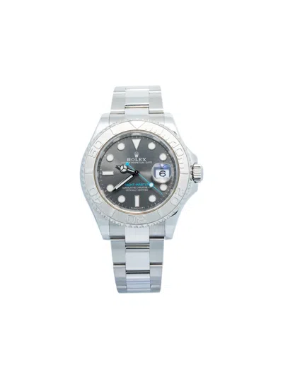 Pre-owned Rolex Yacht-master 40mm In Gray