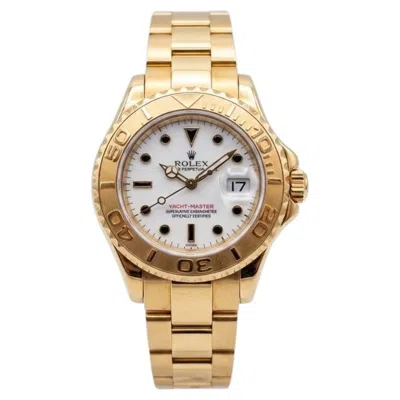 Pre-owned Rolex Yacht-master 18k Yellow Gold – Complete Set – Mint Condition