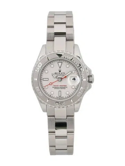 Pre-owned Rolex Yacht-master Watch, 29mm In Multi