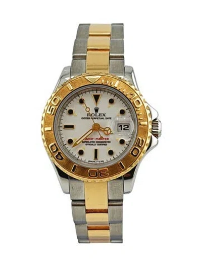 Pre-owned Rolex Yacht-master Watch, 29mm In Multi
