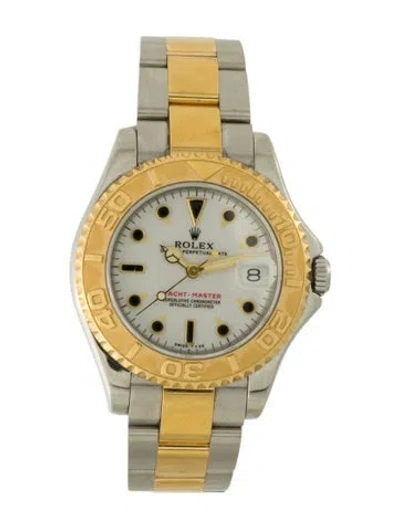 Pre-owned Rolex Yacht-master Watch, 36mm In Multi