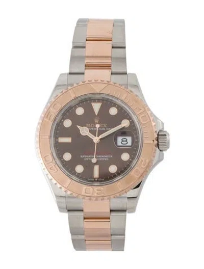 Pre-owned Rolex Yacht-master Watch, 40mm In Multi