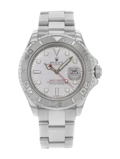 Pre-owned Rolex Yacht-master Watch, 40mm In Multi