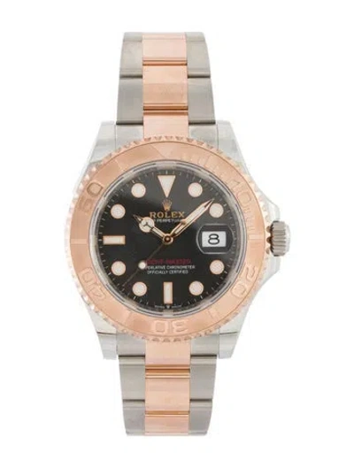 Pre-owned Rolex Yacht-master Watch, 40mm In Multi