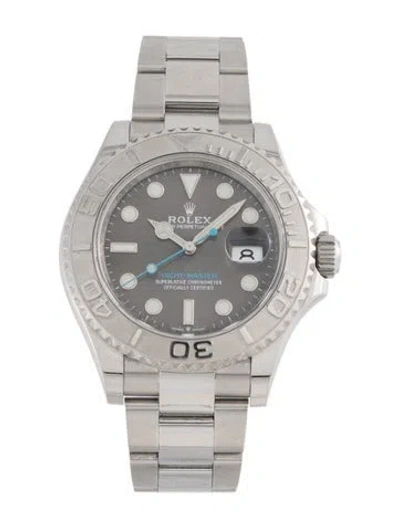 Pre-owned Rolex Yacht-master Watch, 40mm In Multi