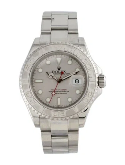 Pre-owned Rolex Yacht-master Watch, 40mm In Multi