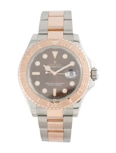 Pre-owned Rolex Yacht-master Watch In Multi