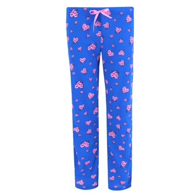 Roll Outta Bed Women's Novelty Print Pajama Bottoms In Blue
