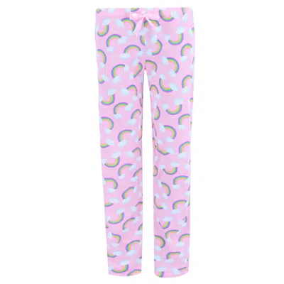 Roll Outta Bed Women's Novelty Print Pajama Bottoms In Pink