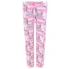 Roll Outta Bed Women's Plus Size Print Sleep Pants In White