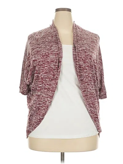Pre-owned Rolla Coster Cardigan Sweater In Burgundy