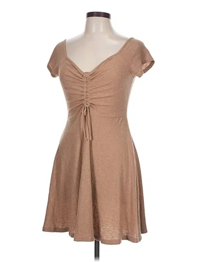 Pre-owned Rolla Coster Casual Dress In Tan