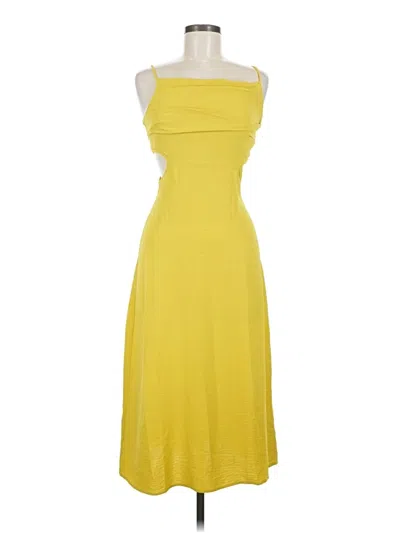 Pre-owned Rolla Coster Casual Dress In Yellow