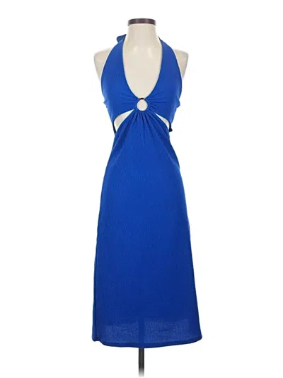 Pre-owned Rolla Coster Cocktail Dress In Blue