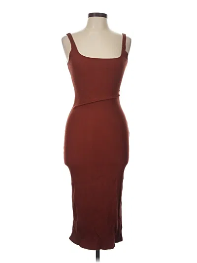 Pre-owned Rolla Coster Cocktail Dress In Brown