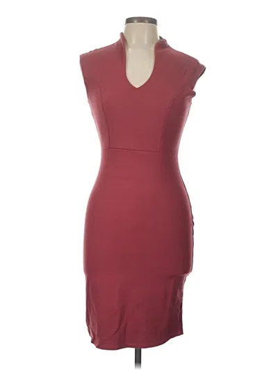 Pre-owned Rolla Coster Cocktail Dress In Burgundy
