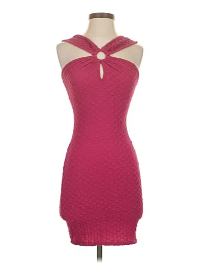 Pre-owned Rolla Coster Cocktail Dress In Burgundy