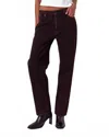Rolla's 90's Boyfriend Jean In Chocolate In Multi